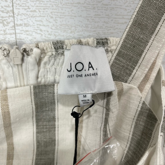 NWT JOA Striped Dress Size Medium - Picture 3 of 12